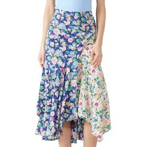 AMUR midi floral skirt size 0